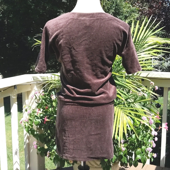 Vintage Victoria's Secret Velour Dress Euc - Picture 3 of 4